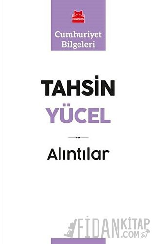 Alıntılar Tahsin Yücel