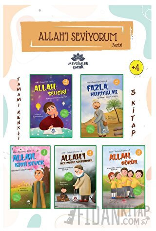 Allah’ı Seviyorum Serisi (5 Kitap) Muhammet Ekrem Beyazal