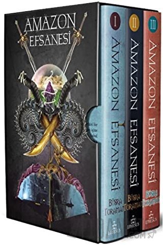 Amazon Efsanesi Serisi Set (3 Kitap) Büşra Toraman