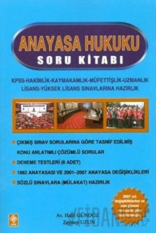 Anayasa Hukuku Soru Kitabı Halil Gündüz