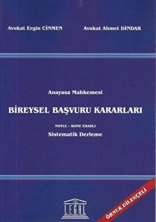 Anayasa Mahkemesi Bireysel Başvuru Kararları Ahmet Dindar