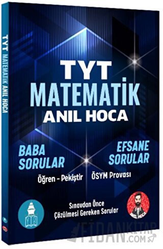 Anıl Hoca ile TYT Matematik Anıl Hoca Yayınları Kolektif