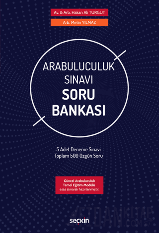 Arabuluculuk Sınavı Soru Bankası 5 Adet Deneme Sınavı–Toplam 500 Özgün