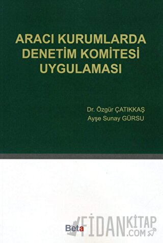 Aracı Kurumlarda Denetim Komitesi Uygulaması Özgür Çatıkkaş