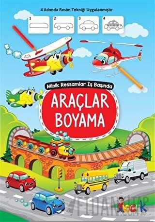 Araçlar Boyama - Minik Ressamlar İş Başında Kolektif