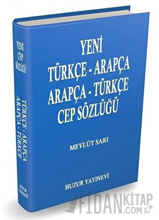 Arapça-Türkçe Cep Sözlüğü (Mavi Kapak) Mevlüt Sarı