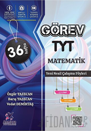 Armada Görev TYT Matematik Yeni Nesil Çalışma Föyleri Özgür Tazecan