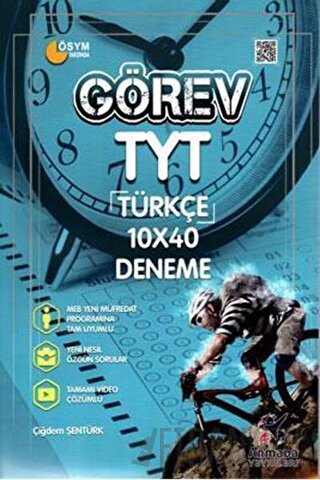 Armada Görev YKS TYT Türkçe Deneme 10X40 Video Çözümlü Çiğdem Şentürk