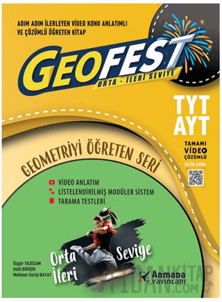 Armada YKS TYT AYT Geofest Orta İleri Seviye Soru Kitabı Kolektif