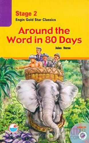 Around the World in 80 Days (Cd'li) - Stage 2 Jules Verne