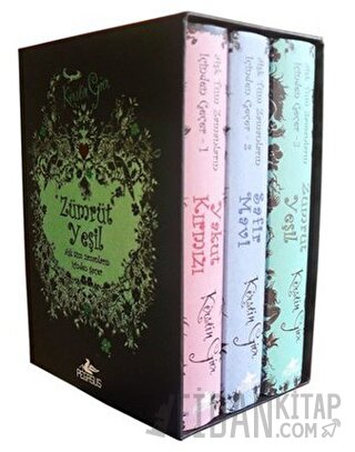 Aşk Tüm Zamanların İçinden Geçer Serisi Seti (3 Kitap Kutulu Set) (Cil