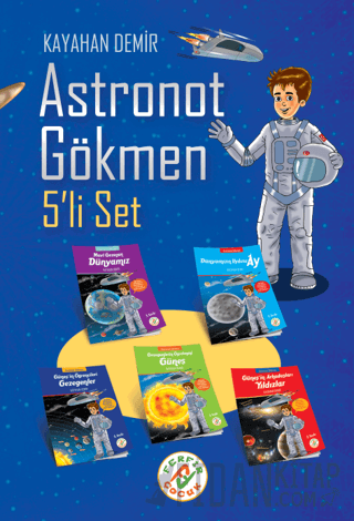 Astronot Gökmen Seti (5 Kitap) Kayahan Demir