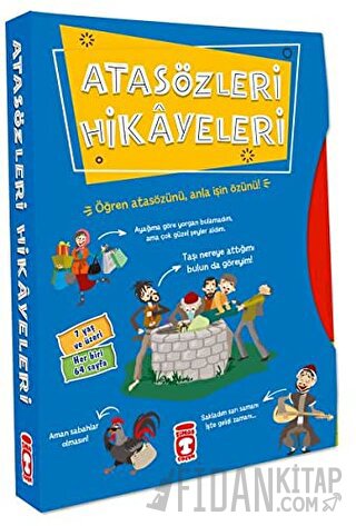 Atasözleri Hikayeleri - Set (5 Kitap) Didem Demirel