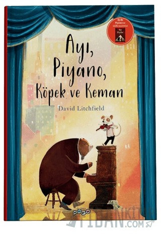 Ayı, Piyano, Köpek ve Keman (Ciltli) David Litchfield