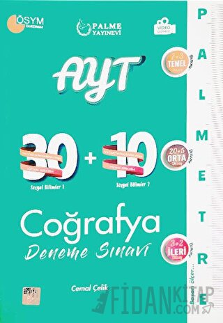 AYT Coğrafya Palmetre 30+10 Deneme Sınavı Video Çözümlü Cemal Çelik