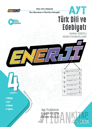 AYT Enerji Türk Dili ve Edebiyatı Konu Özetli Soru Fasikülleri İlgi Tu