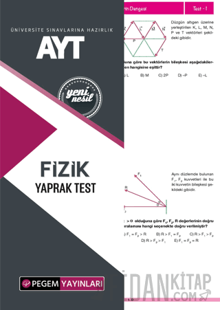 AYT Fizik Yaprak Test Kolektif