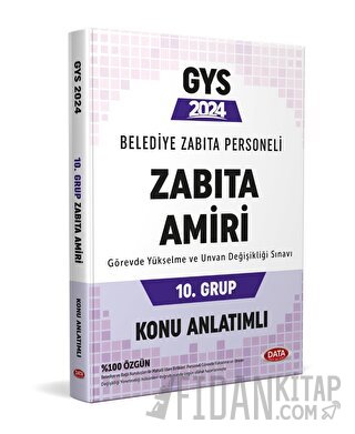 Belediye Zabıta Personeli Zabıta Amiri 10. Grup Konu Anlatımlı Kolekti