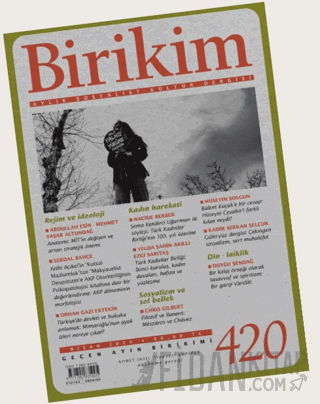 Birikim Dergisi Sayı 420 - Nisan 2024