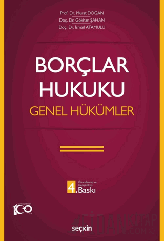 Borçlar Hukuku Genel Hükümler Murat Doğan