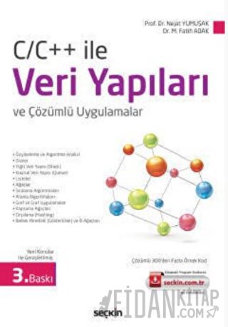 C/C&#43;&#43; ile Veri Yapıları ve Çözümlü Uygulamalar Nejat Yumuşak