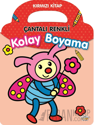 Çantalı Renkli Kolay Boyama- Kırmızı Kitap Kolektif