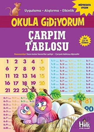 Çarpım Tablosu - Okula Gidiyorum Kolektif