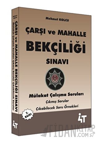 Çarşı ve Mahalle Bekçiliği Sınavı Mehmet Kolcu