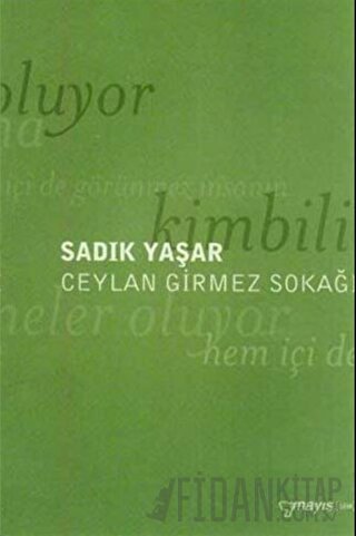 Ceylan Girmez Sokağı Sadık Yaşar