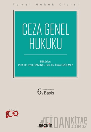 Temel Hukuk DizisiCeza Genel Hukuku &#40;THD&#41; İzzet Özgenç