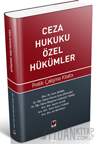 Ceza Hukuku Özel Hükümler Pratik Çalışma Kitabı Ali Boyracı