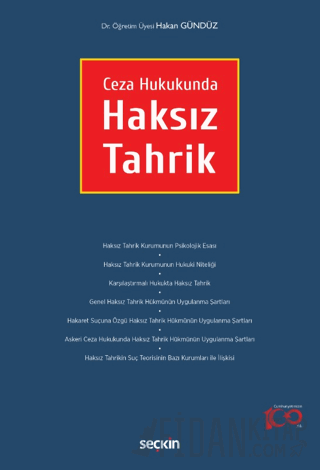 Ceza HukukundaHaksız Tahrik Hakan Gündüz