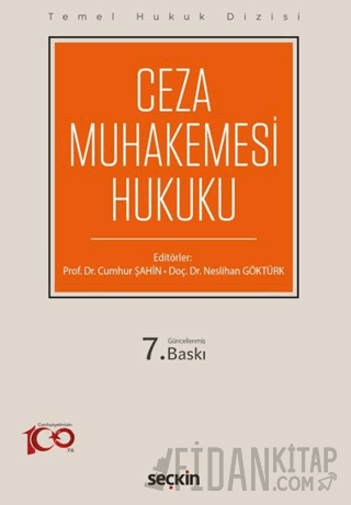 Temel Hukuk DizisiCeza Muhakemesi Hukuku &#40;THD&#41; Cumhur Şahin