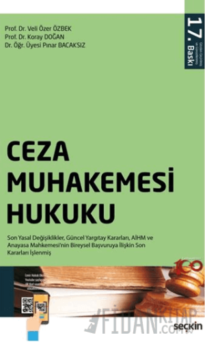 Ceza Muhakemesi Hukuku Veli Özer Özbek