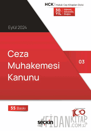 Ceza Muhakemesi Kanunu &#40;Cep Kitabı&#41; Seçkin Yayıncılık