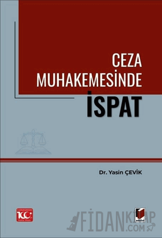 Ceza Muhakemesinde İspat Yasin Çevik