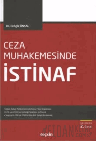 Ceza Muhakemesinde İstinaf Cengiz Ünsal