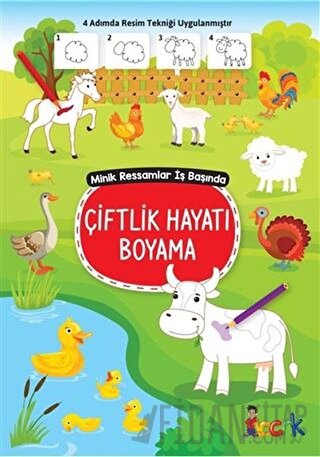 Çiftlik Hayatı Boyama - Minik Ressamlar İş Başında Kolektif