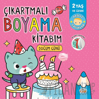 Çıkartmalı Boyama Kitabım - Doğum Günü Kolektif