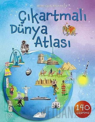 Çıkartmalı Dünya Atlası - Ülkelerin Özellikleri Alice Pearcey