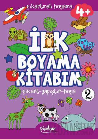 Çıkartmalı İlk Boyama Kitabım - 2 (4+ Yaş) Buçe Dayı