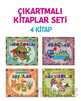 Çıkartmalı Kitaplar Seti (4 Kitap Takım) Kolektif