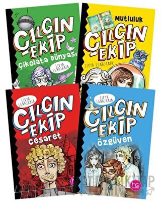 Çılgın Ekip Kitap Seti (4 Kitap Takım) Livya Lgnajanin