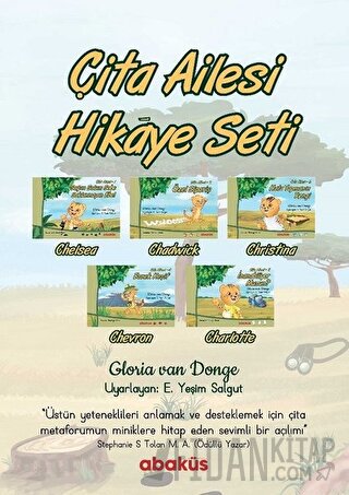 Çita Ailesi Hikaye Seti (5 Kitap Takım) Gloria Van Donge