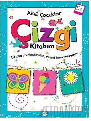 Çizgi Kitabım 5 Yaş - Akıllı Çocuklar Kolektif