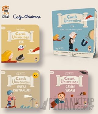 Çocuk Üniversitesi Fizik Set (3 Kitap) Çağrı Odabaşı