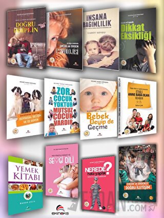 Çocuk ve Ergenle En Doğru Yaşam Seti (12 Kitap) Kolektif