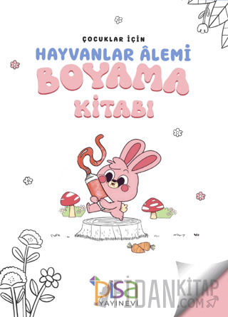 Çocuklar İçin Hayvanlar Alemi Boyama Kitabı Kolektif