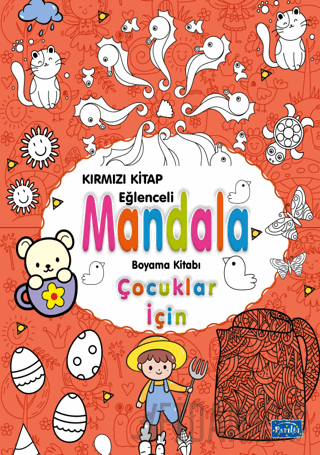 Çocuklar İçin Mandala Kırmızı Kolektif