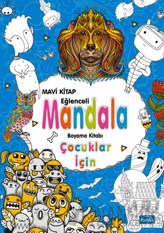 Çocuklar İçin Mandala Mavi Kolektif